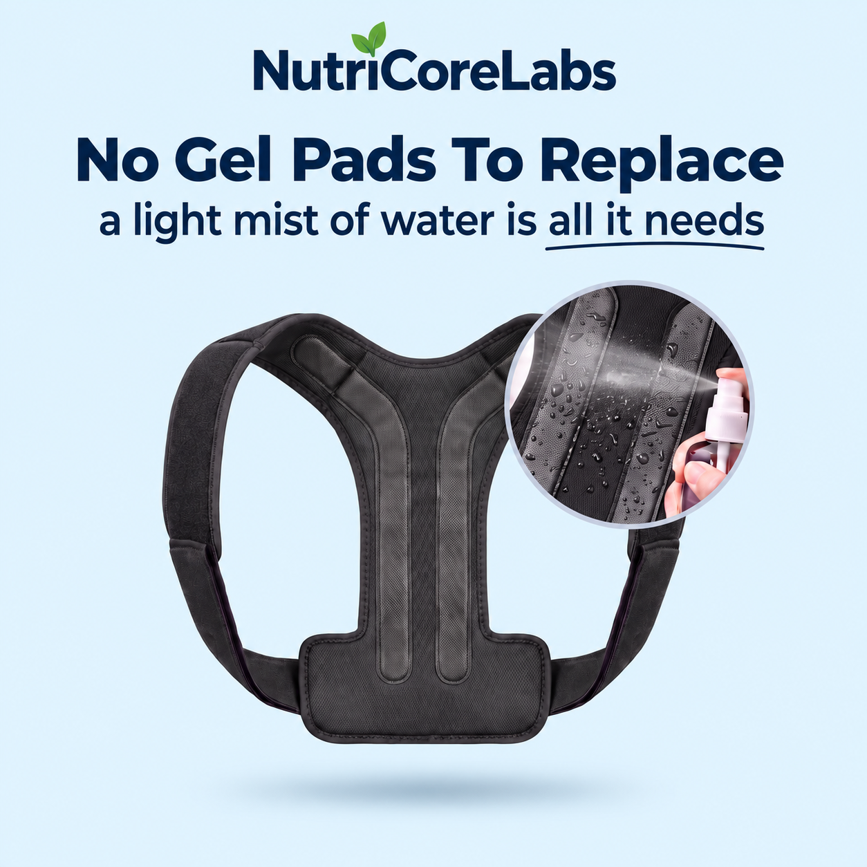 EMS Back & Shoulder Posture Trainer