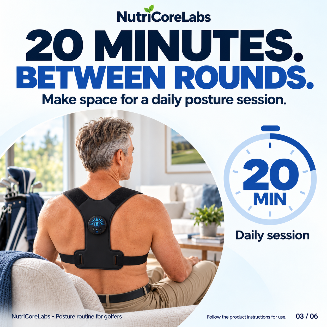 A 20-minute daily routine